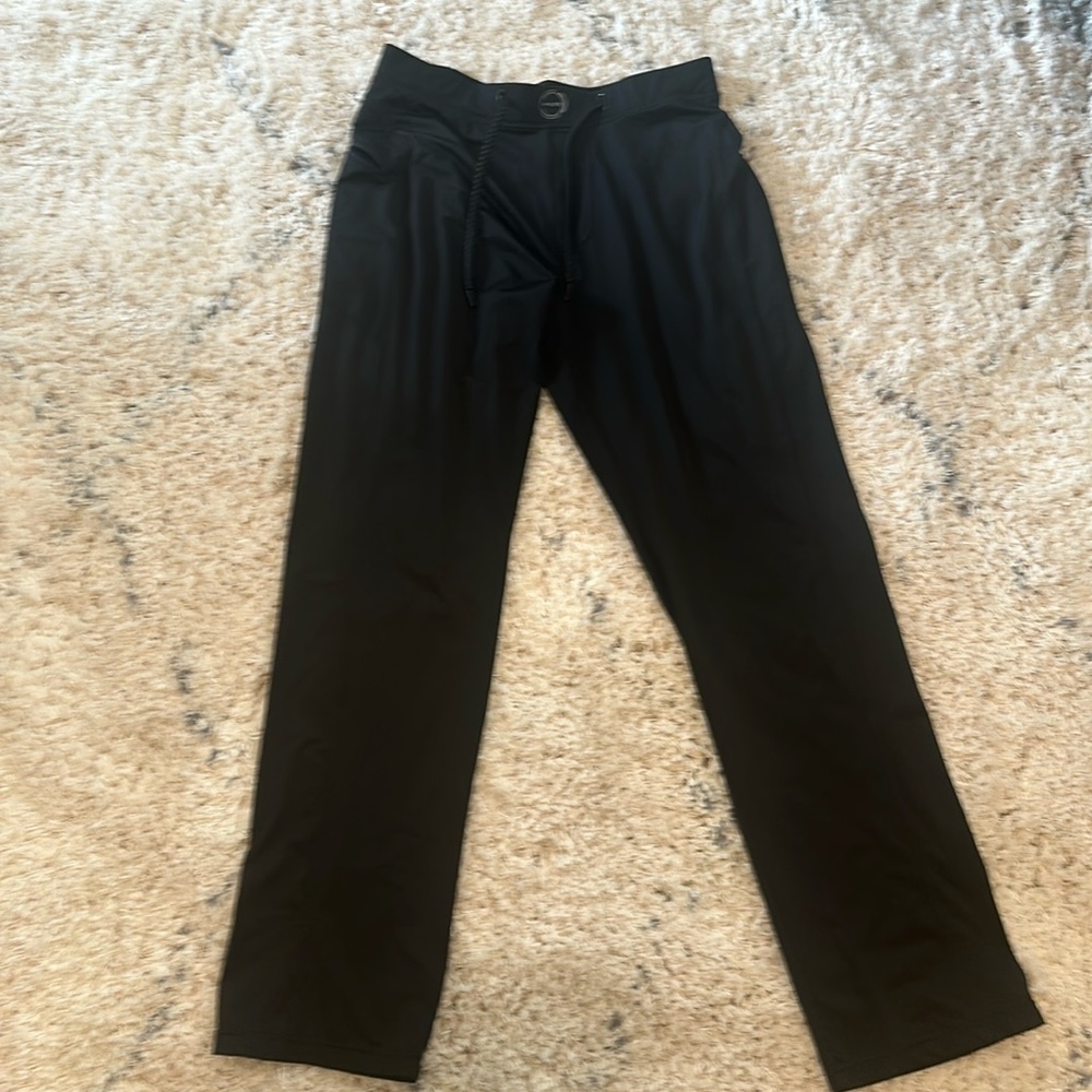 Hylete large 36 length black workout pants